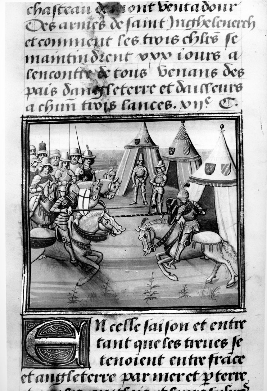 Thirty Day Tournament, from Froissart