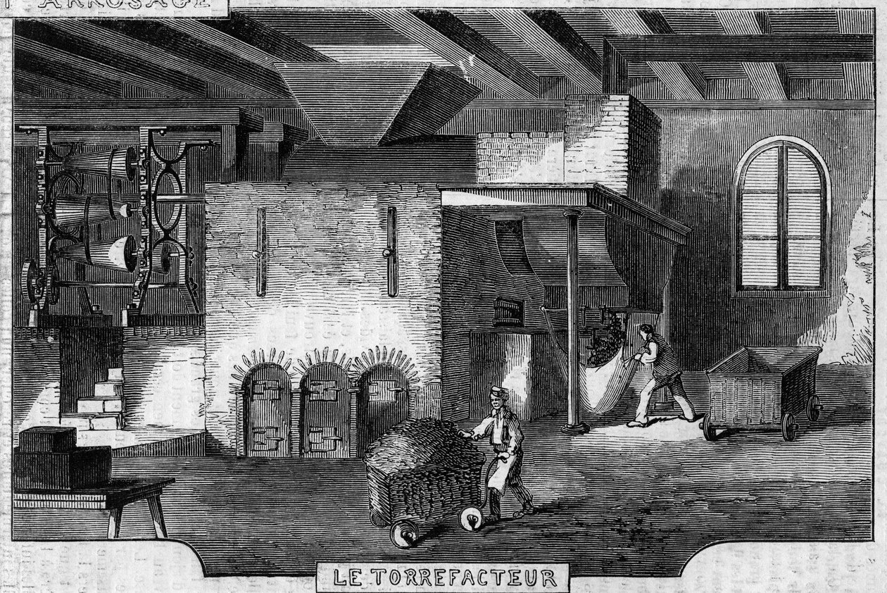 Tobacco Manufacture, Paris by French School