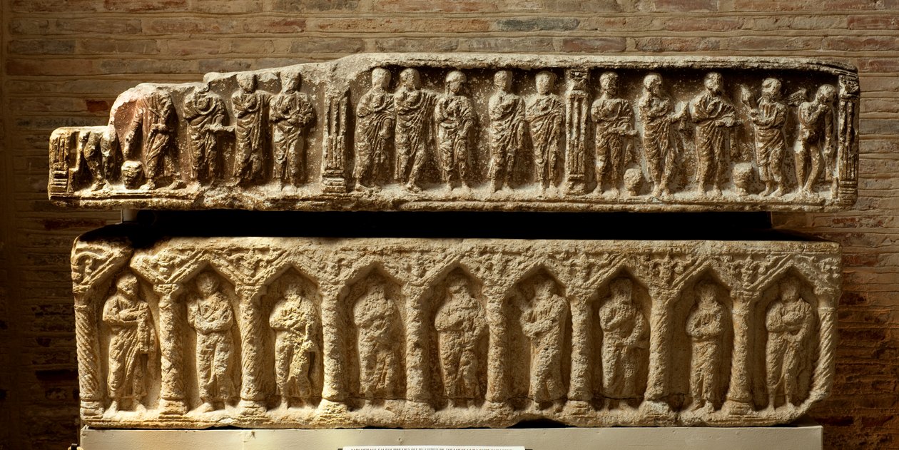 Tomb of William Taillefer, Count of Toulouse, 4th-5th century by French School