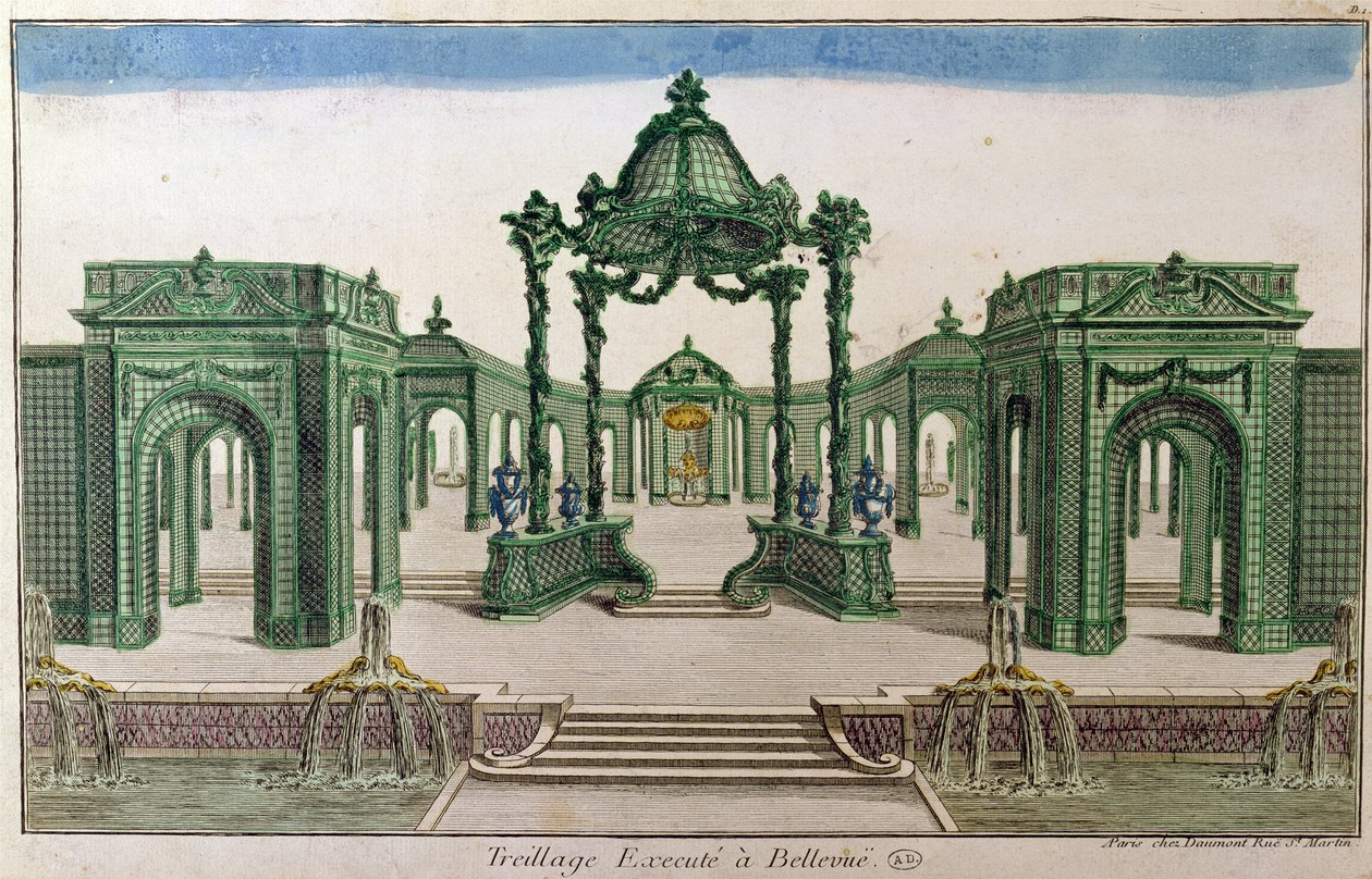 Trellis Archway executed at Bellevue by French School