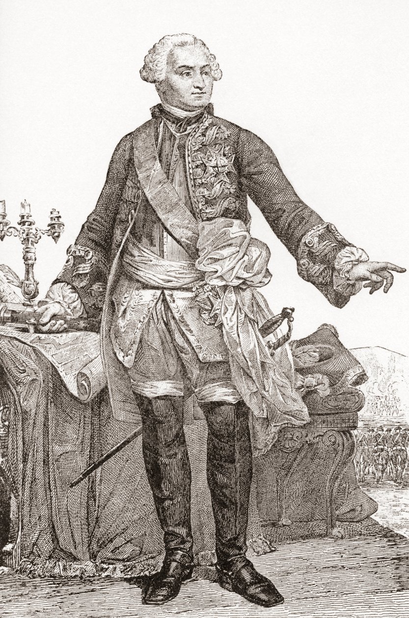 Ulrich Frédéric Woldemar, Comte de Lowendal, German-born French soldier and statesman by French School
