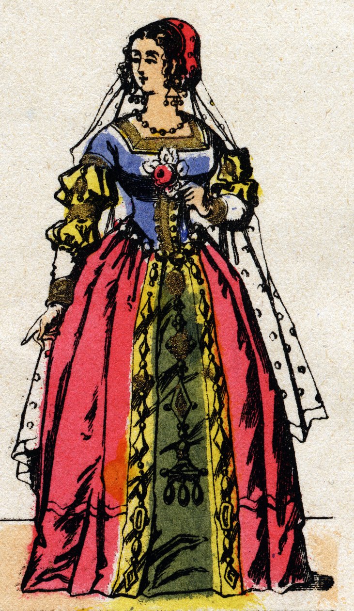 Valois dynasty: Portrait of Eleonore of Habsburg or Austria (1498-1558) Queen of France by French School