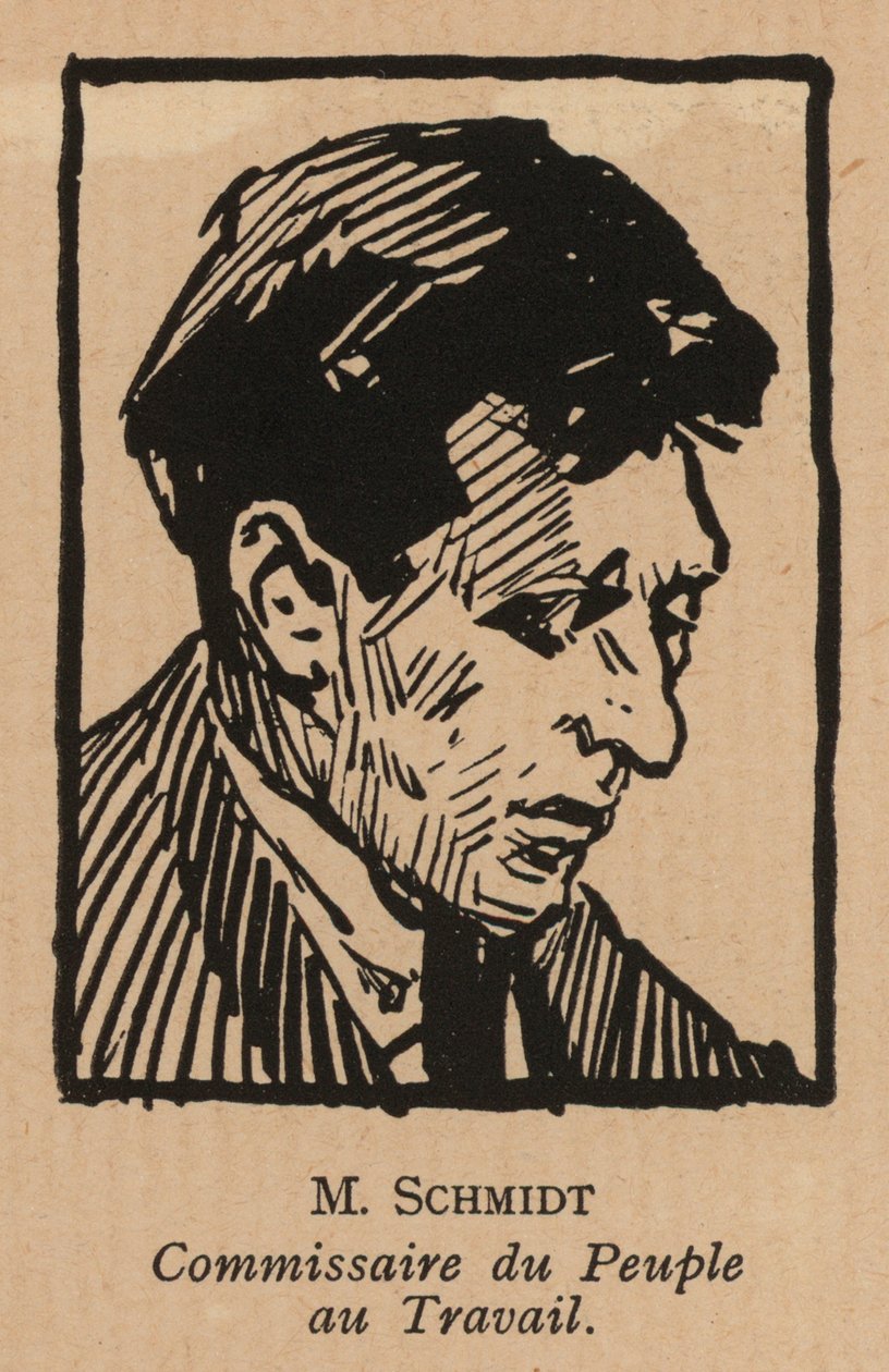 Vasily Schmidt, Russian Bolshevik Revolutionary Politician and People