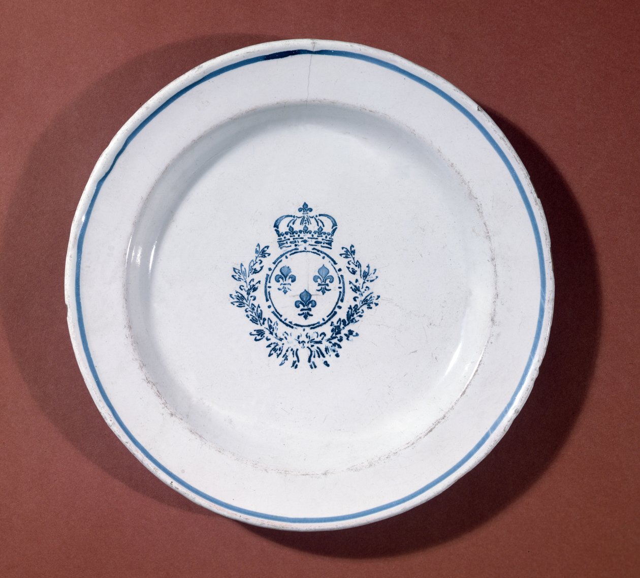 Versailles Kitchen Plate, Saint-Cloud Manufacture by French School