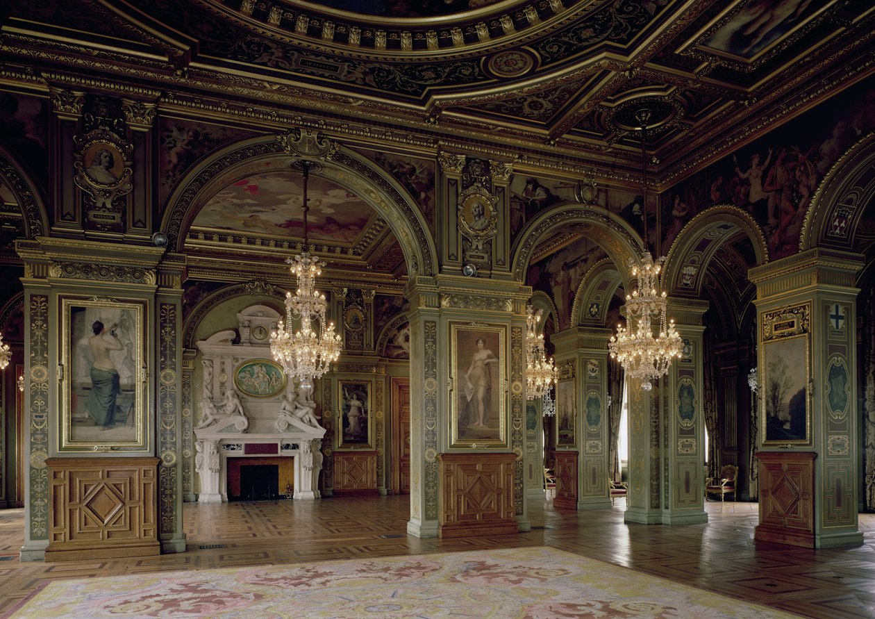 View of the Salle des Arts by French School