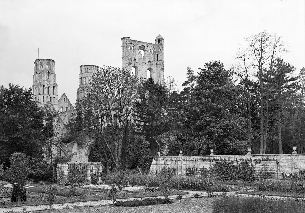 View of the church exterior by French School