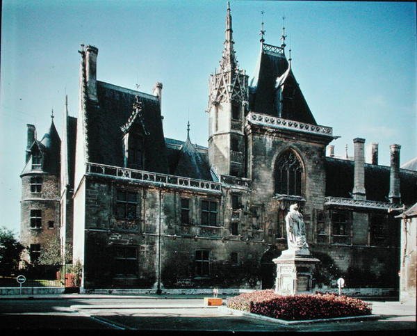 View of the exterior, 1443-51 by French School
