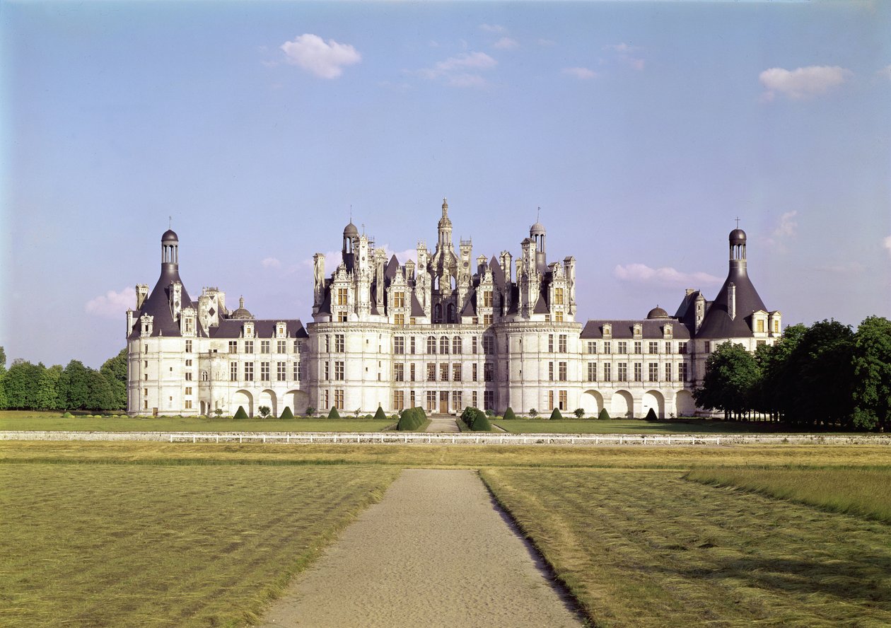 View of the north-west facade, 1519-46 by French School