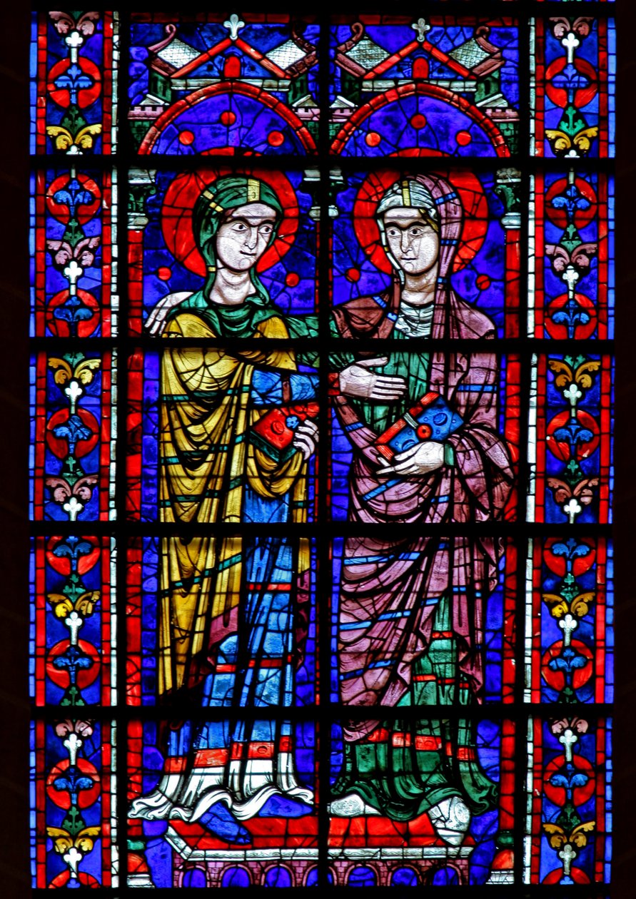 Virgin Mary - Visitation by French School