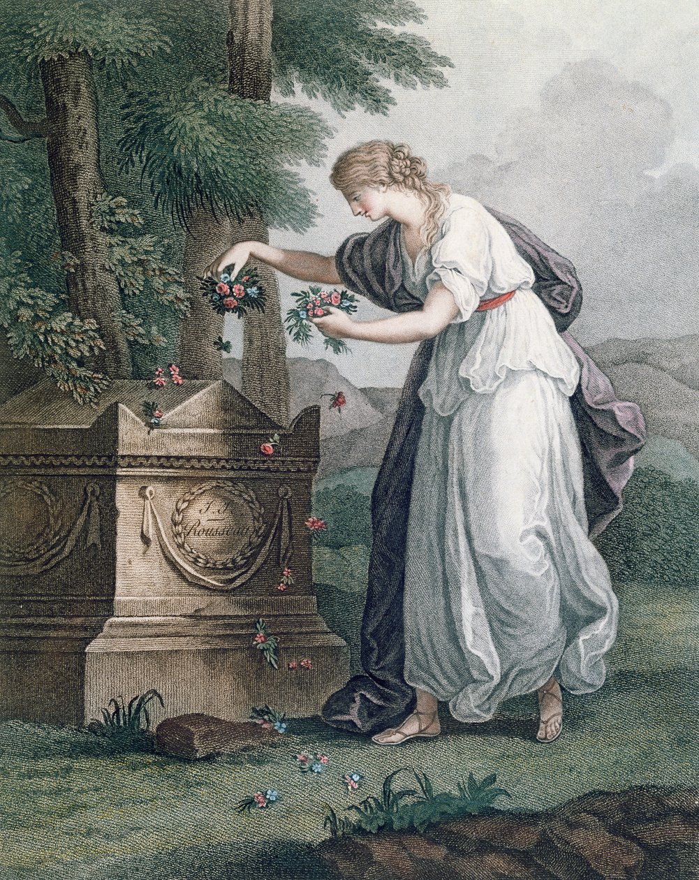 Virtue pays Homage at Rousseau