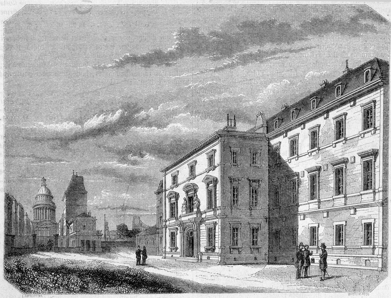 View of the Ecole Normale by French School