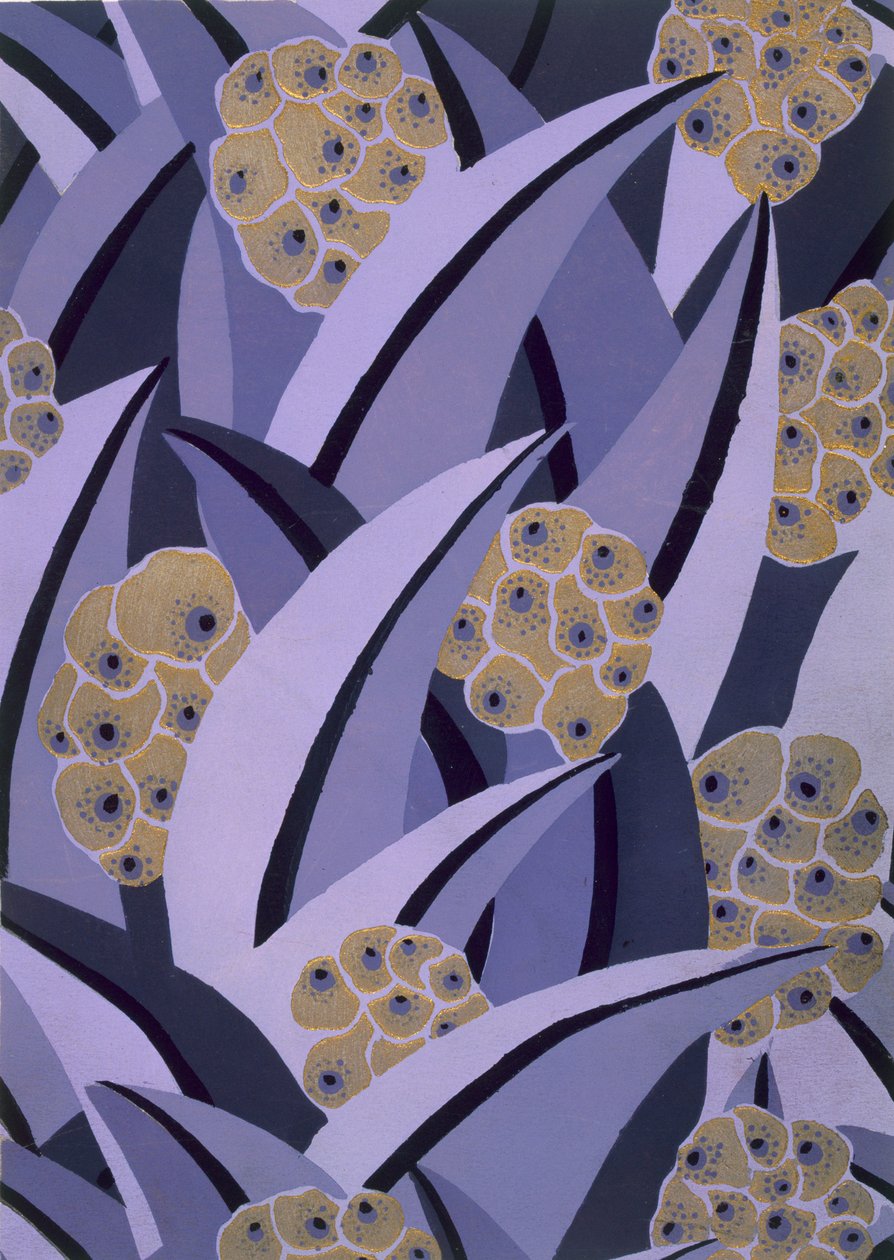 Wallpaper Design by Maison Gaillard, pub. 1930 by French School