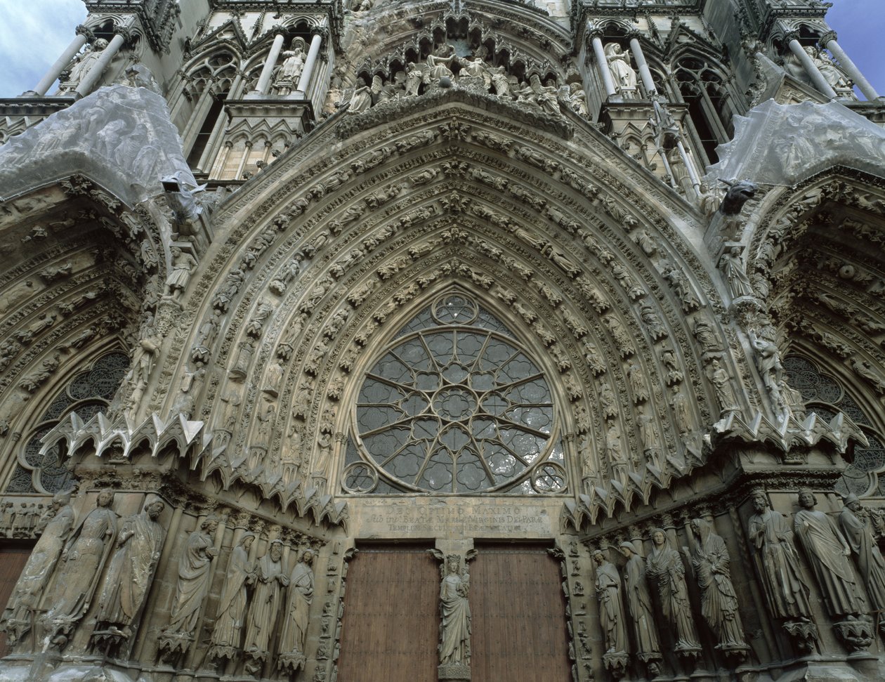 West facade, 13th-14th century by French School