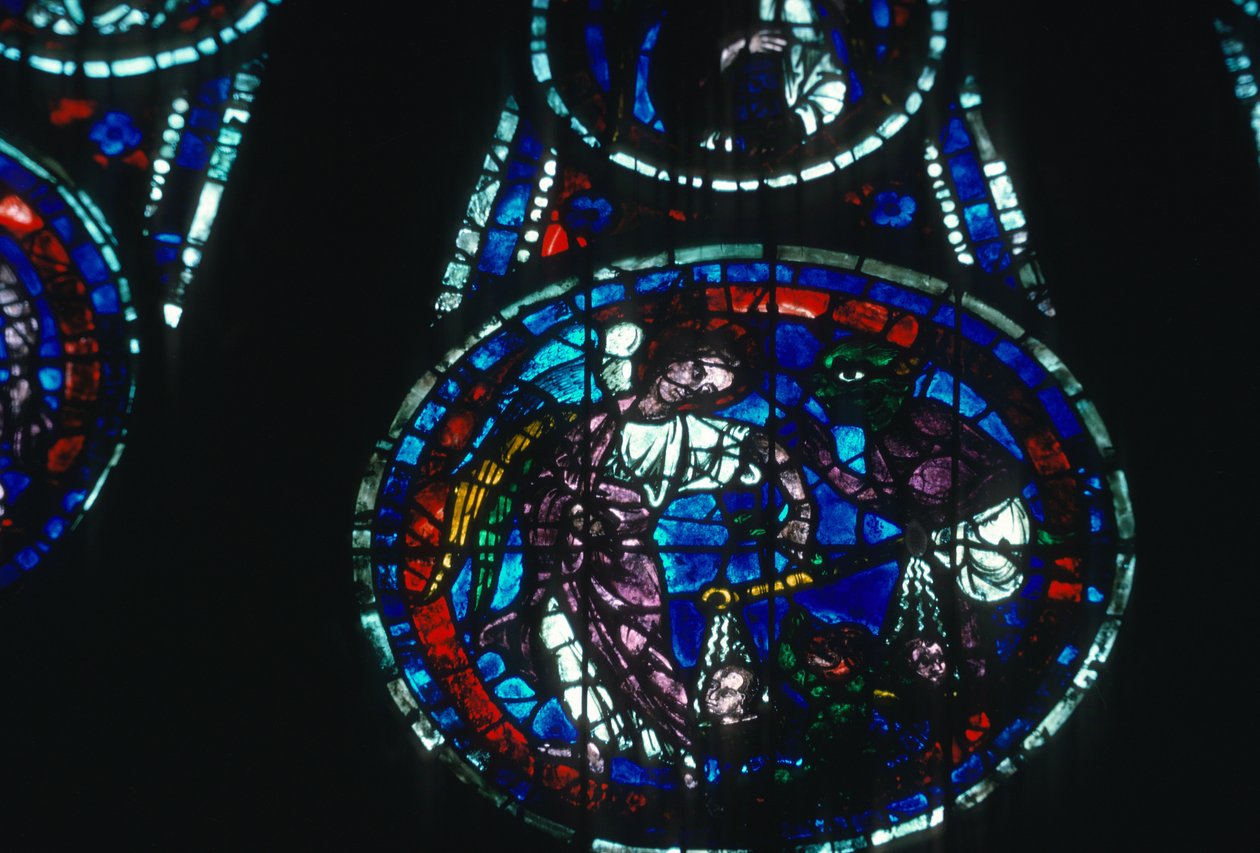 West Rose Window by French School