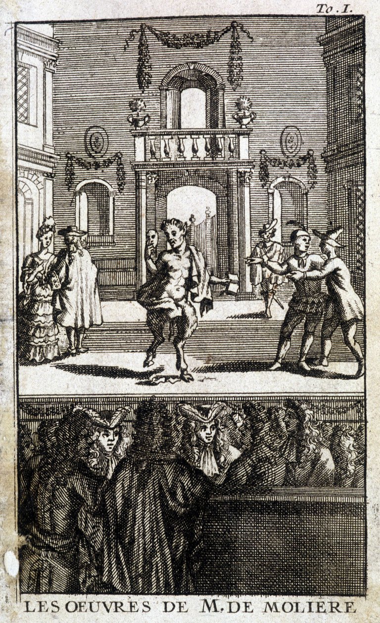 Wildlife and characters on stage with public - in 