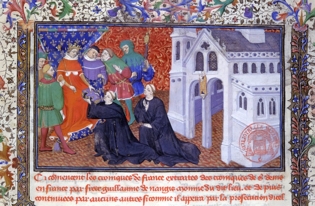 William of Nangis by French School