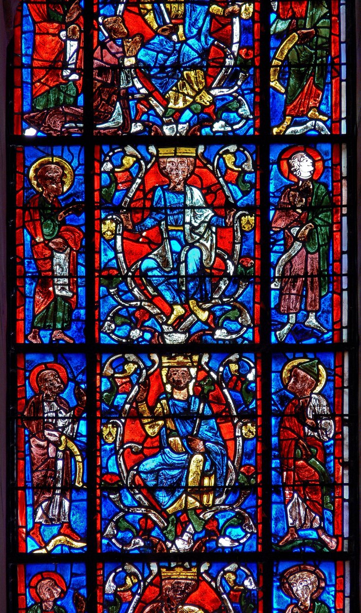 Window Depicting the Tree of Jesse by French School