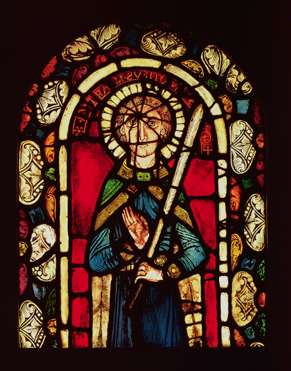 Window of St. Timothy with the martyr