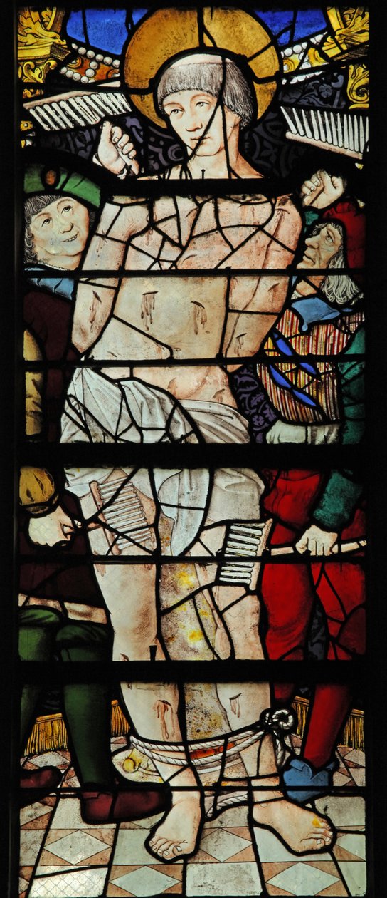 Window W0 Depicting St Felix (?) by French School