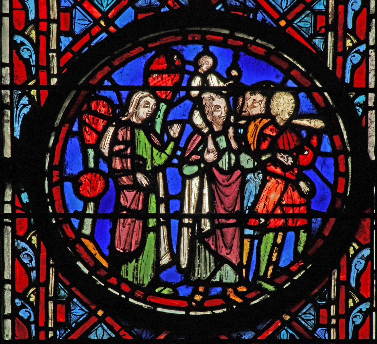 Tobias and Family Taken into Captivity by French School