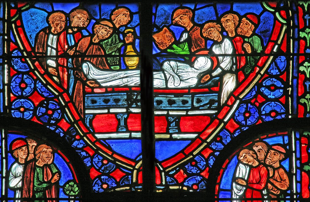 St Andrew is buried by French School