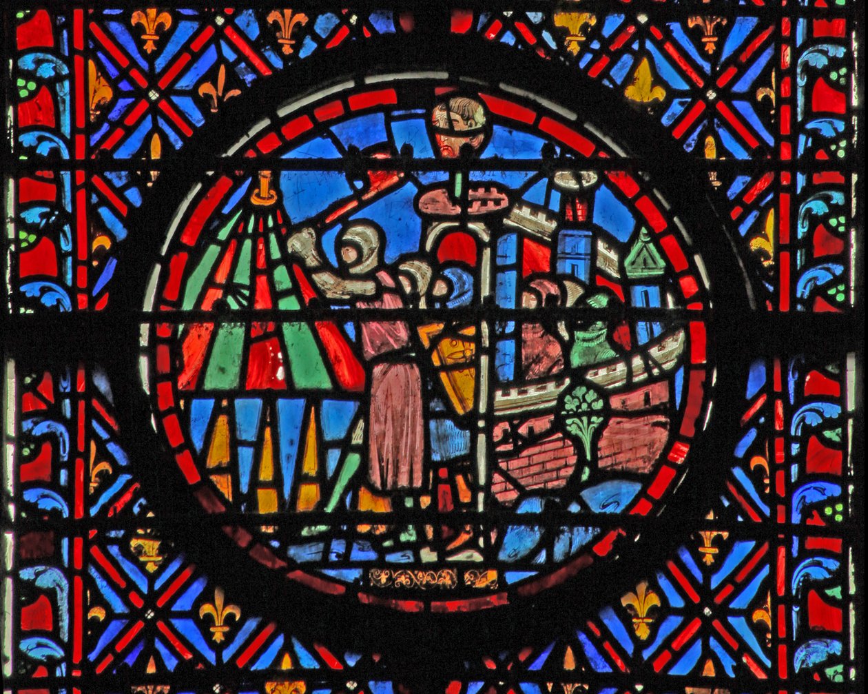 The Assyrians Go Out by French School