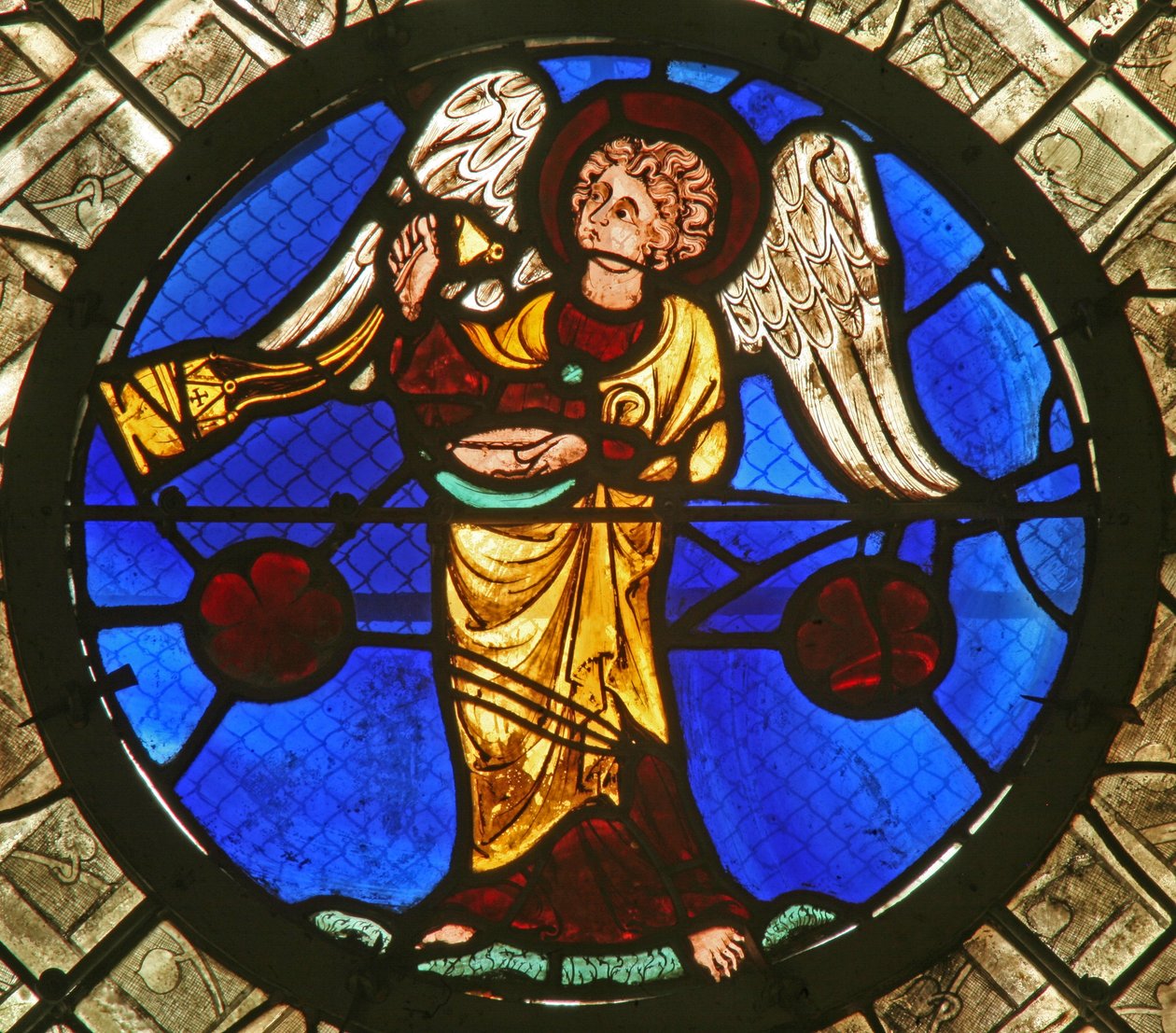 Censing Angel (Window W14) by French School