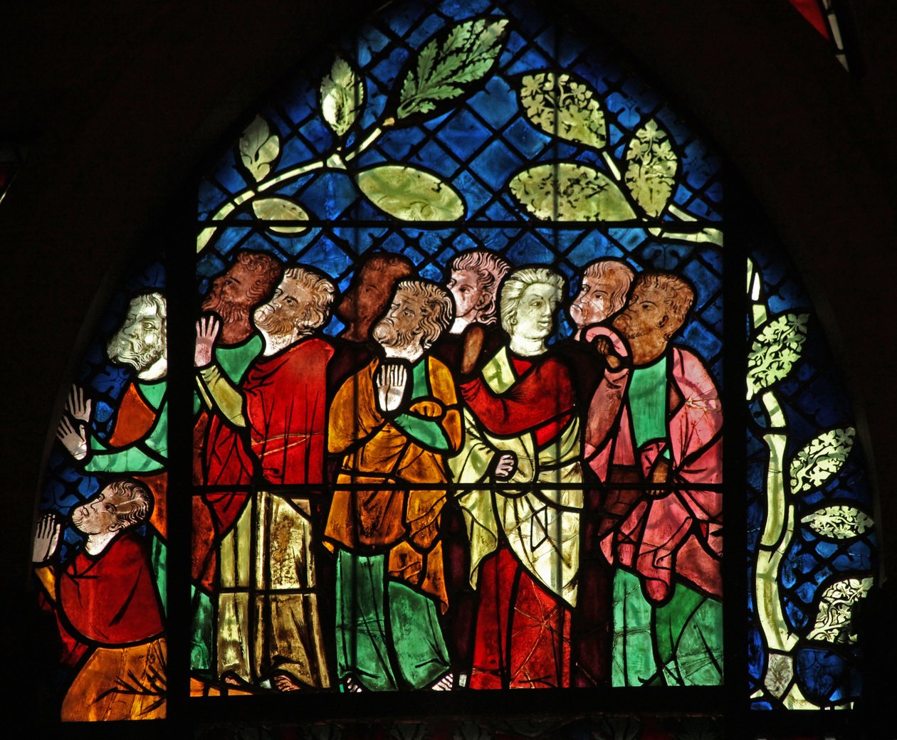 The Apostles at the Ascension by French School