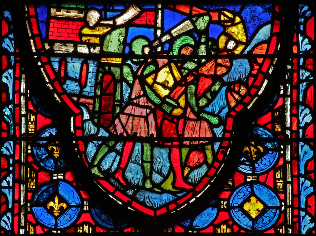 Croesus Devastates Jerusalem by French School