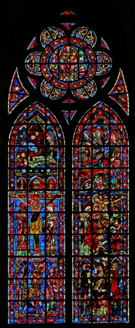 Passion scenes by French School