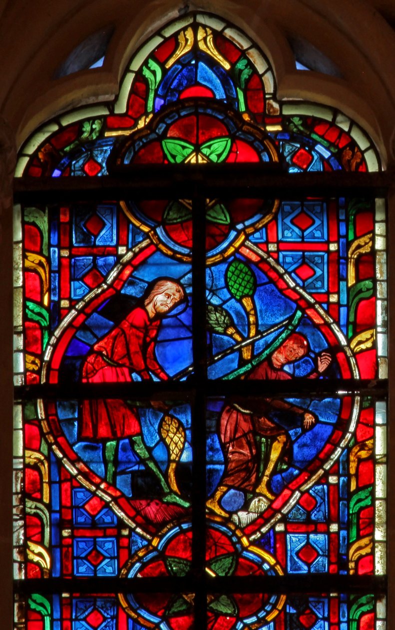 Window depicting Lamech