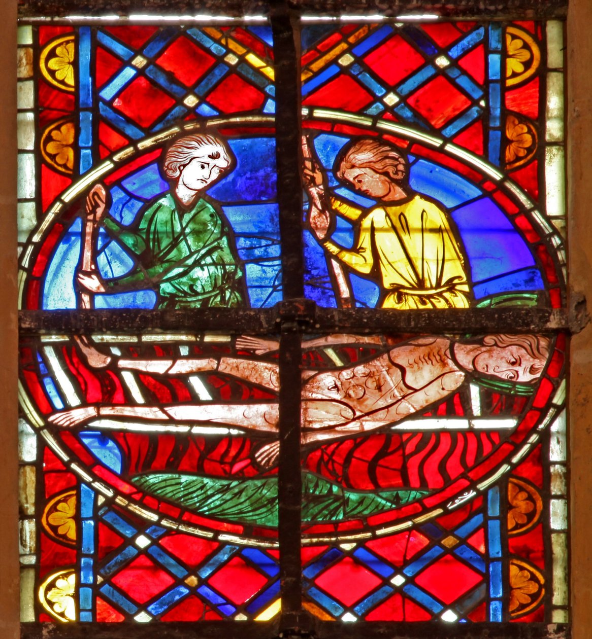 Window depicting St Vincent