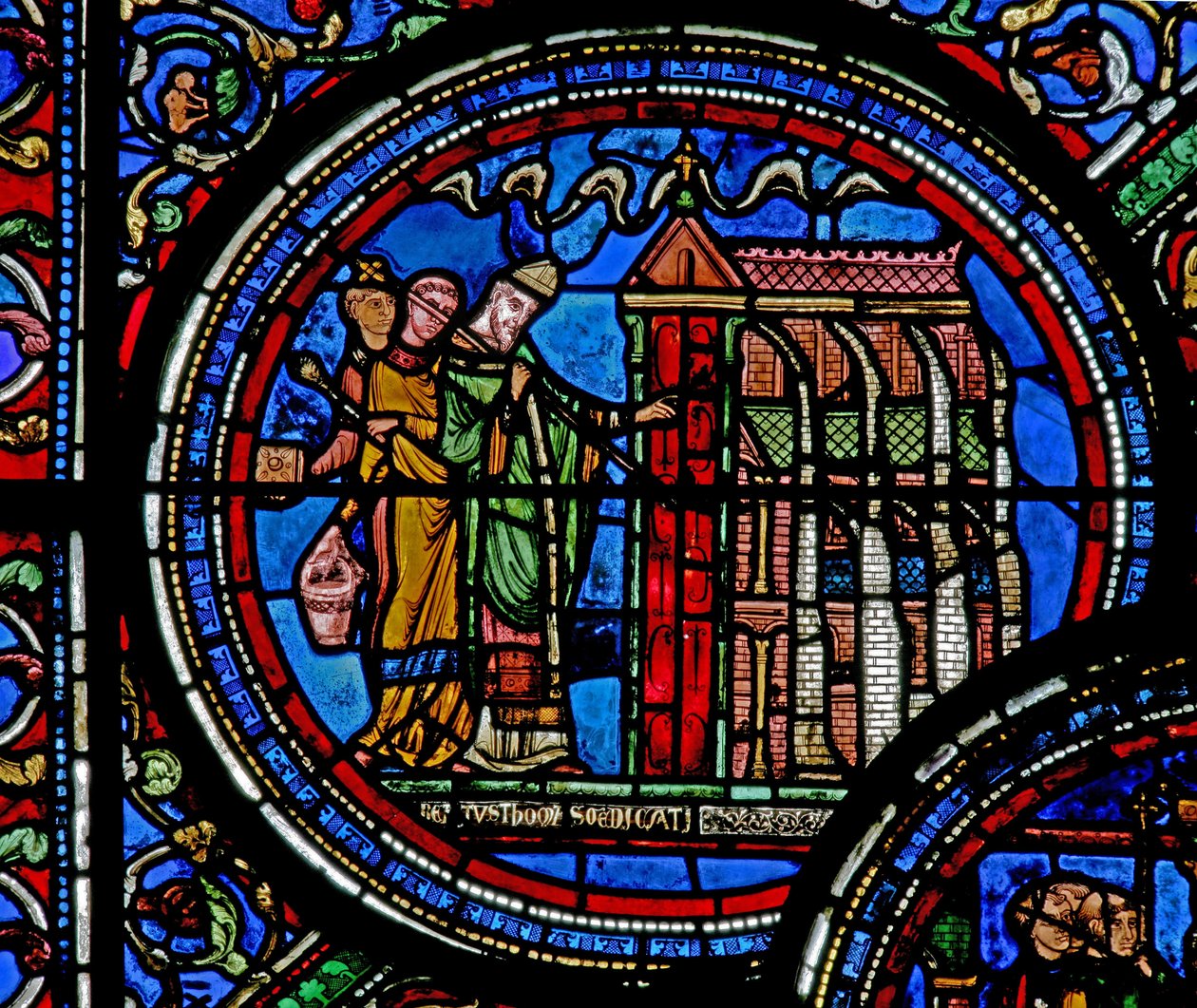 St Thomas Becket Consecrating a Church by French School