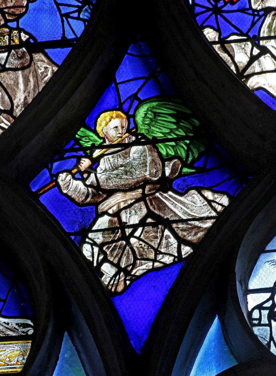 Angel Musician by French School