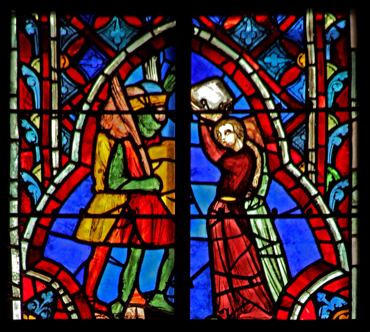 Jephthah Meets His Daughter. Judges 11:34-35 by French School