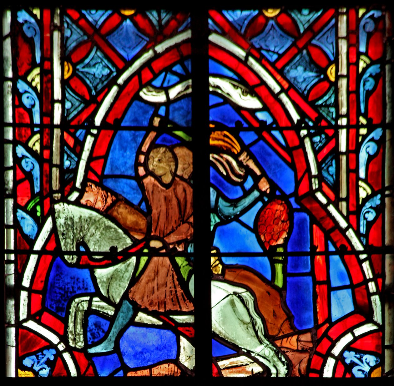 The Punishment of the Officials of Succoth. Judges 8:1-17 by French School