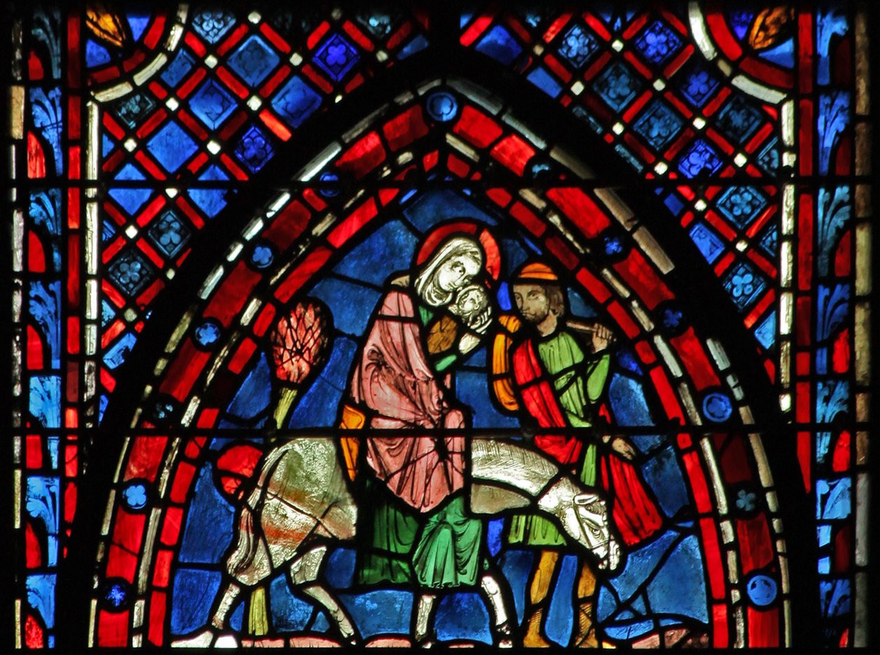 The Flight into Egypt by French School
