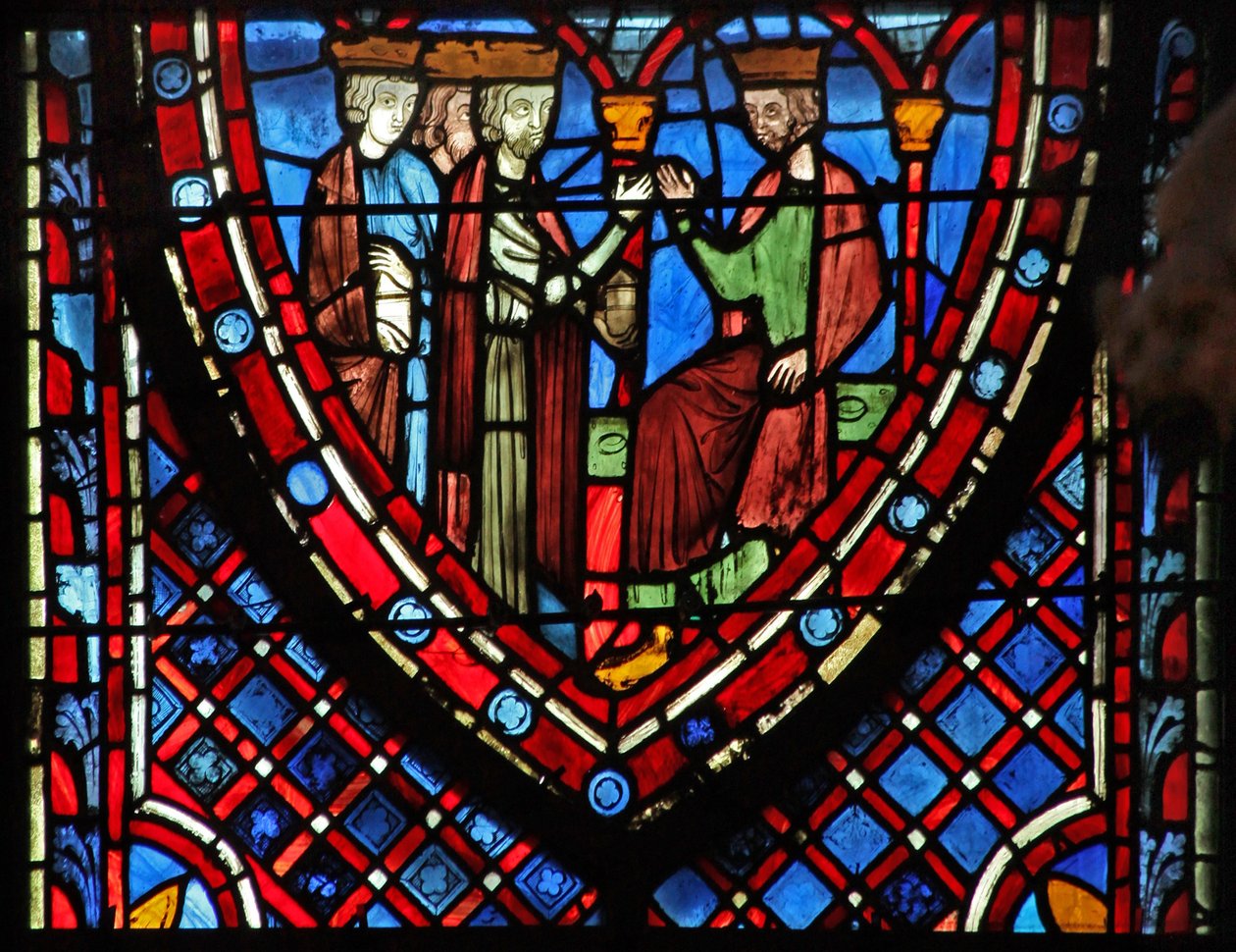 The Magi with Herod by French School
