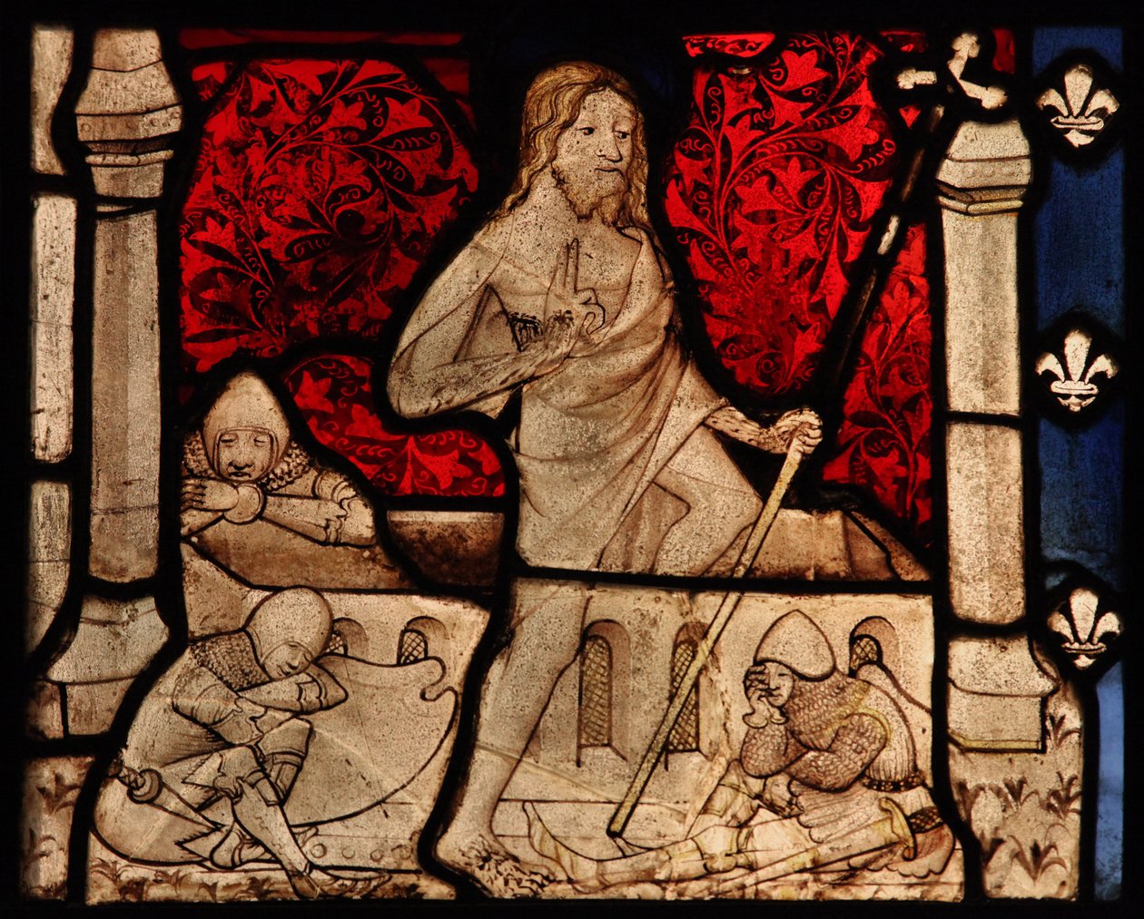 Window w80 Depicting the Resurrection by French School