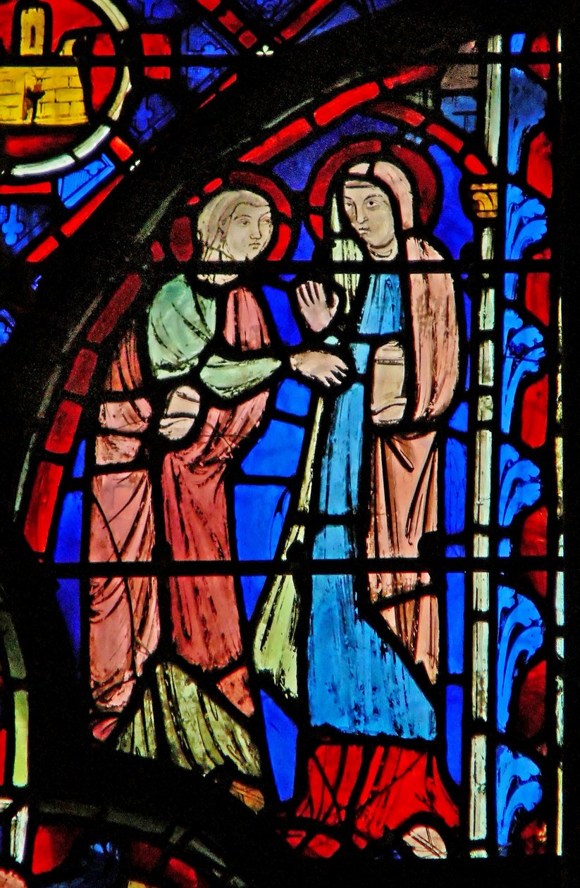 The Resurrection - Holy Women at Tomb by French School