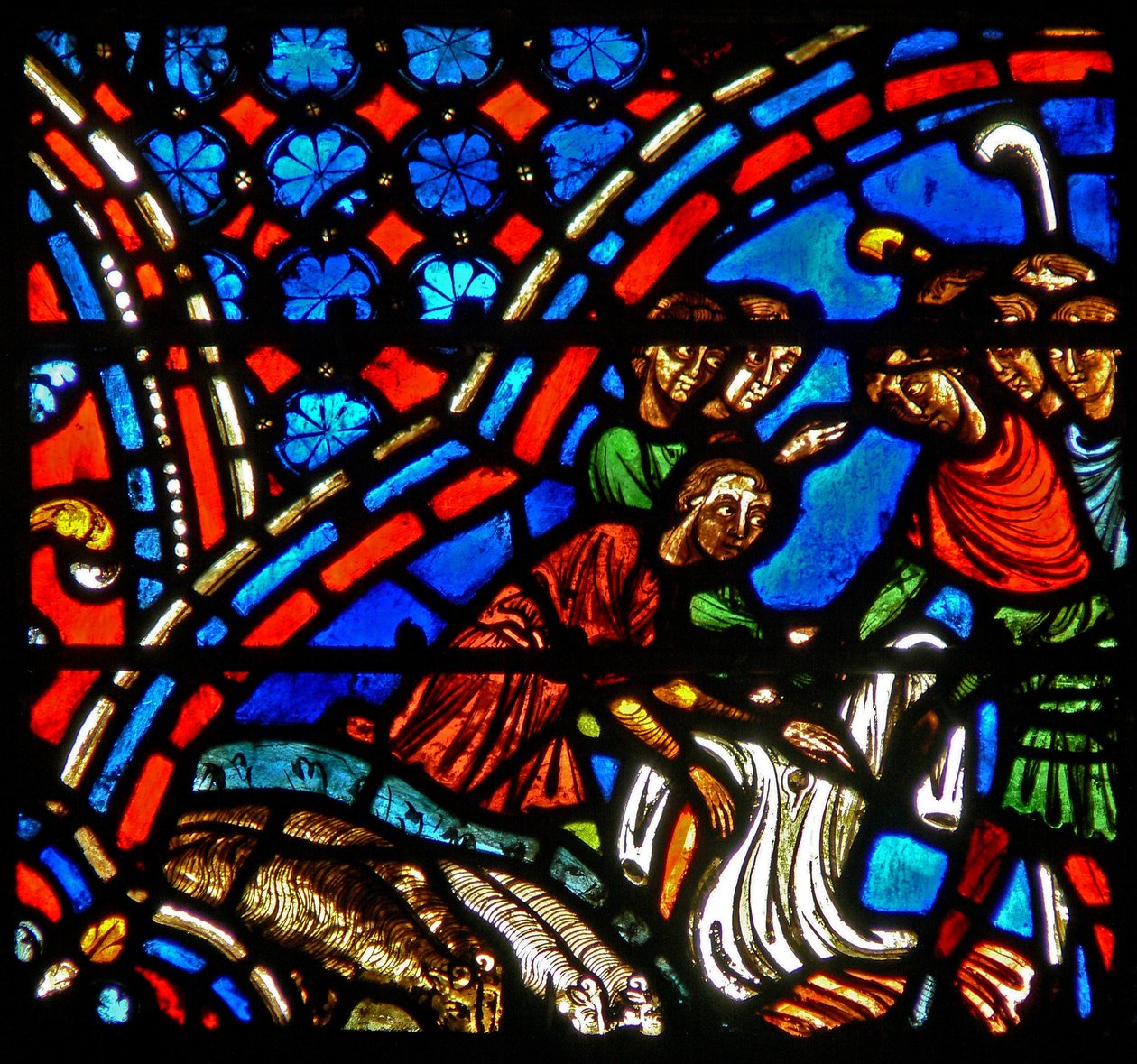 Window depicting Joseph