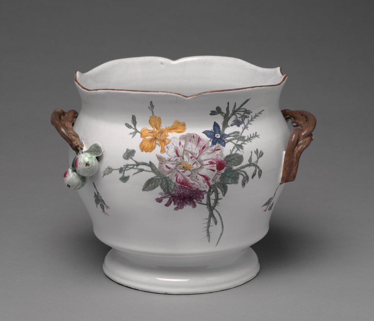Wine Cooler, manufactured by Joseph-Gaspard Robert Factory, c.1760 by French School