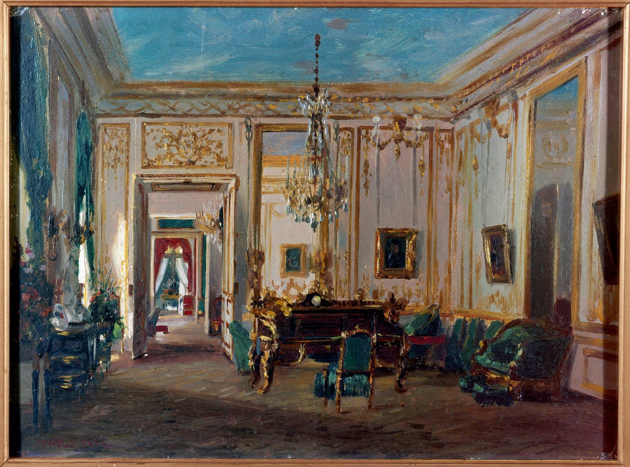 Work Cabinet of the Empress Eugenie at Saint Cloud by French School