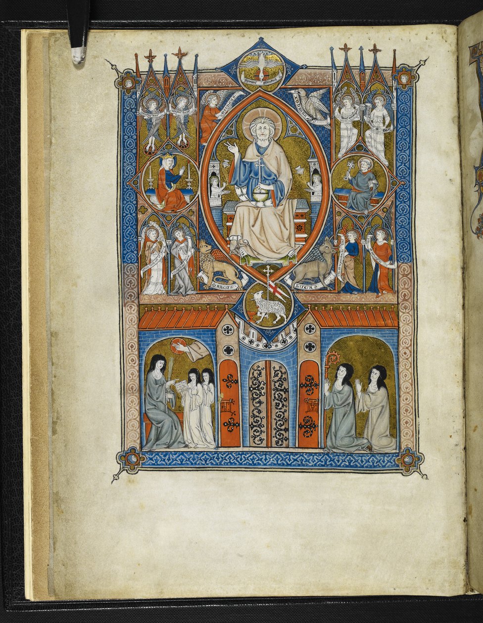 Ideal state of the Sainte Abbaye, from 