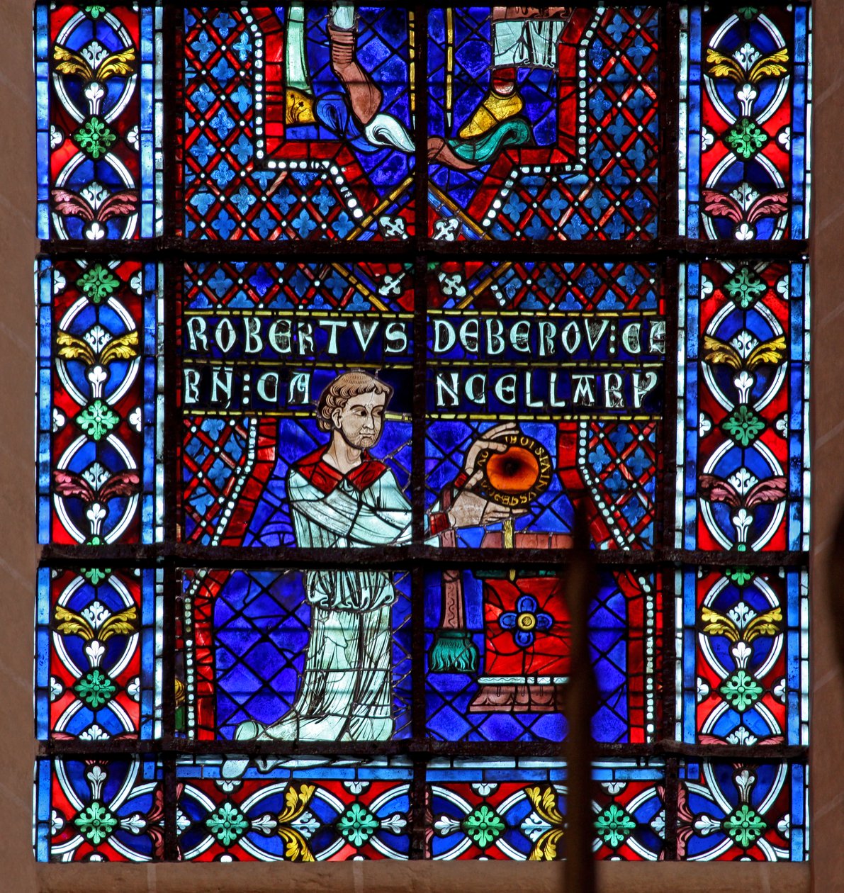 The Donor - Robert de Bérou by French School