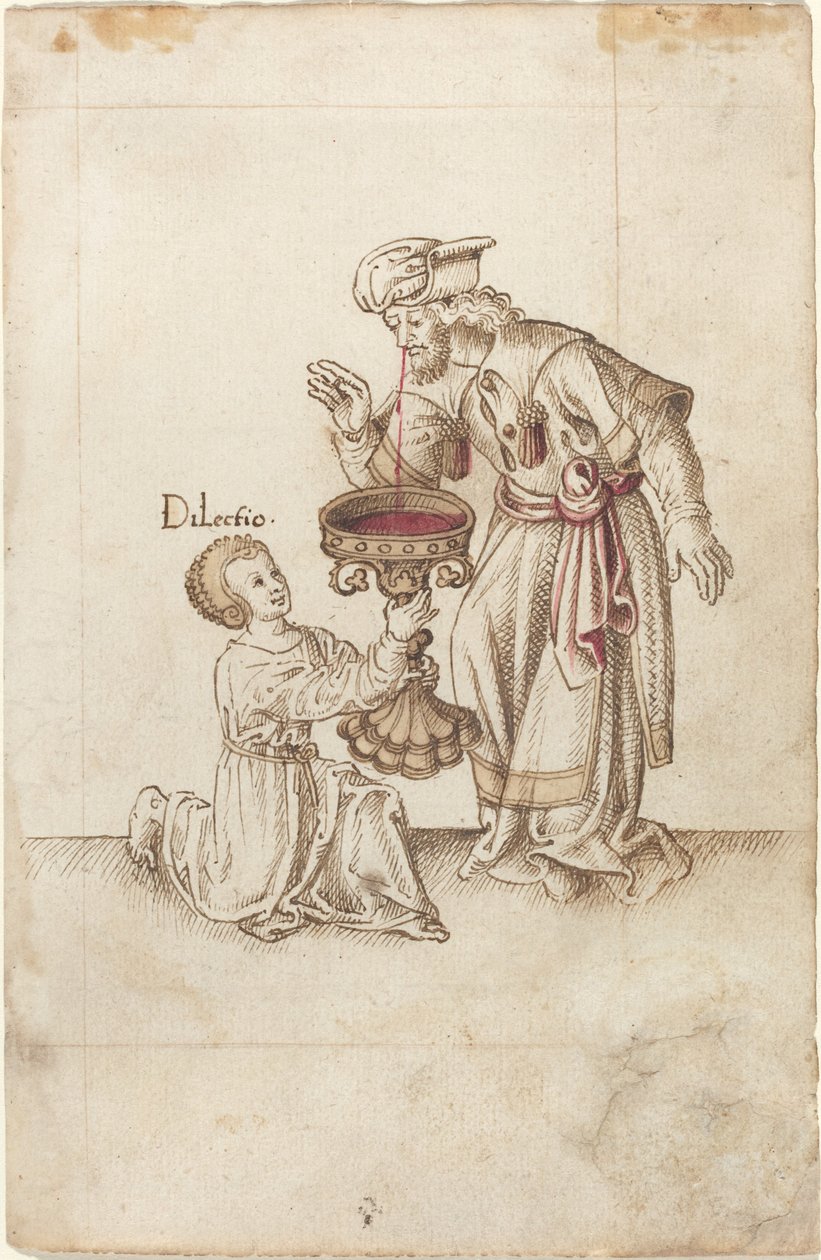 Do Not Make Water on Clippings from Nails or Hair by French early 16th Century