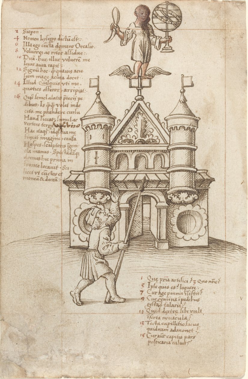 The Statue of Opportunity and the Passer-by by French early 16th Century