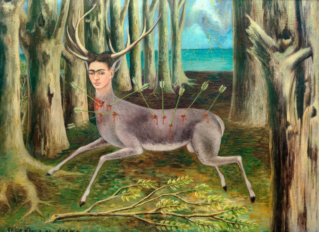 The Wounded Deer or The Little Deer by Frida Kahlo