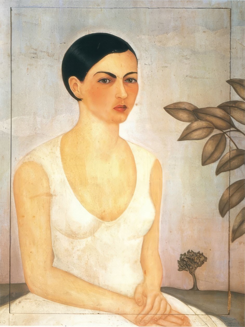 Portrait of Cristina, My Sister by Frida Kahlo