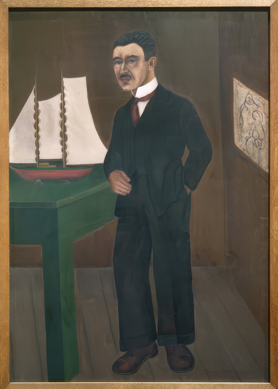 Portrait of Leo Bloesser by Frida Kahlo